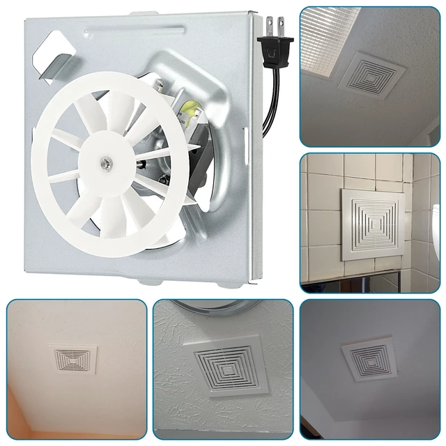 Alt view image 7 of 7 - 696N-R02 B Unit for NuTone S97012026 Fan,Broan 688 Replacement Fan Motor S97012026 Assembly for Broan 688-K,688-J,688-H,688-G,Nutone 696N-R02 B Unit Replacement 50CFM Exhaust Fan for 688 Motor