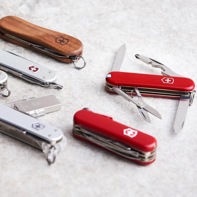 Alt view image 2 of 6 - Super Tinker Swiss Army,14 Function Pocket Knife, Red Swiss made multi-tool with Phillips screwdriver and scissors, perfect for DIY handyman crafts and everyday readiness: Swiss Army