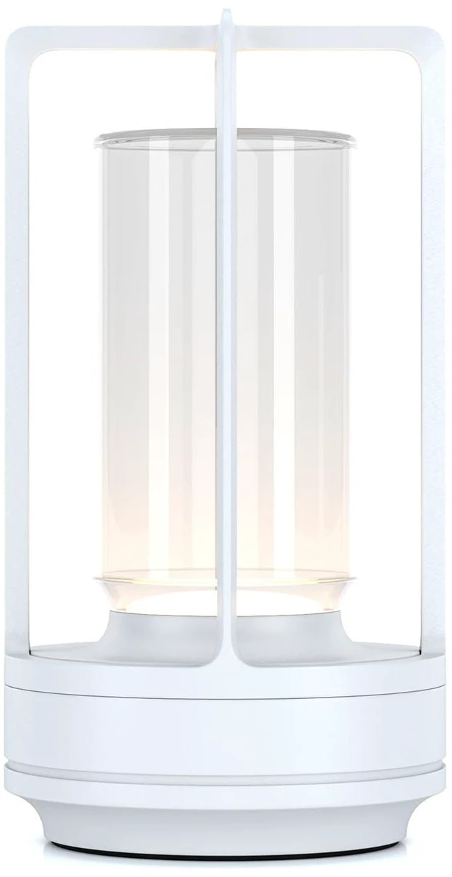 Main image of Rechargeable Cordless Small Metal Table Lamp, Stepless Dimming, 3-Color White2600mAh Battery, Portable LED Desk Light, Cute, Suitable for Indoor/Outdoor/Restaurant/Bedroom/Bar/Coffee/Camping