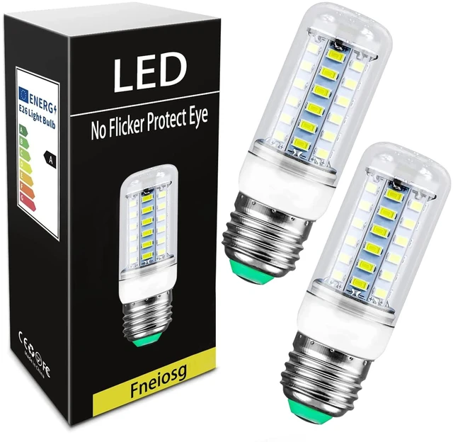 Main image of E27 LED Refrigerator Light Bulb,Daylight White 7W, 60W Equivalent 700LM 6000K Energy Saving ac 100 265v,Non-Dimmable,2-Pack