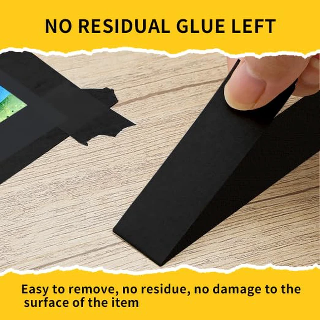 Alt view image 3 of 7 - Painters Tape, 1 inch x 55 Yards x 2 Rolls Black Painters Masking Tape for Indoor and Outdoor Use, Medium Adhesive Paint Tape for DIY Crafts, Arts, Painting, Easy Removal