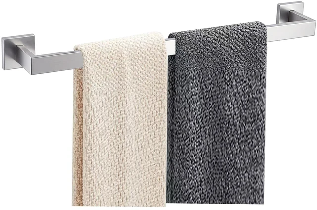 Main image of Towel Bar - 23.6 Inch Bathroom Towel Holder - Brushed Nickel Stainless Steel Towel Racks for Bathroom Wall Mounted, Towel Rod for Bathroom Wall