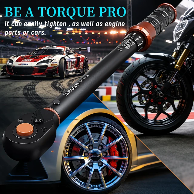 Alt view image 7 of 7 - Torque Wrench 3/8-Inch Drive Dual Range Scales 10-110 Ft-Lb/13.56-149.14Nm ±3% Precision, 72 tooth Dual-direction Torque Wrenches for Bike, Motorcycle and Car Repair