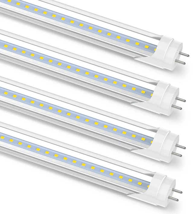 Main image of 3FT LED Tube Light, T8 T10 T12 LED Light Bulb, 14W(30W Equiv.), 5000K Daylight, 1600LM, 36 Inch F30T12 Fluorescent Tube Replacement, Remove Ballast, Dual-Ended Power, Clear Cover, 4 Pack