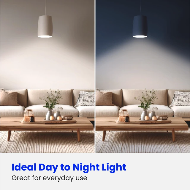 Alt view image 3 of 7 - A19 100W Equivalent LED Light Bulbs, Non-Dimmable, 3000k Bright White, 1600 Lumens, 10 Year, E26 Base, CRI 90, UL Listed, Damp Rated, 6 Pack, OM100/930CA10K/6