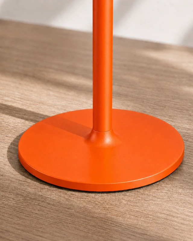 Alt view image 4 of 7 - Orange Cordless Table Lamps, Rechargeable LED Touch Lamp, 2 Pack Waterproof, 5000mAh Battery, Touch Dimming, Wireless Table Lamps for Outdoor Patio, Restaurant, Dinner, Table Top, Home Bar
