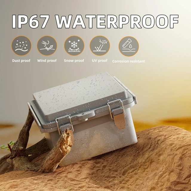 Alt view image 2 of 6 - Outdoor Electrical Box 6X6 Junction Box (Pack of 2)
