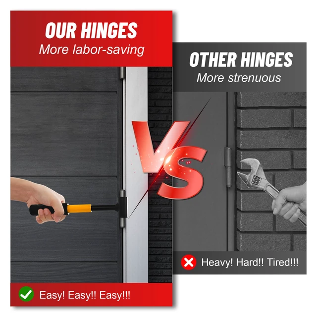Alt view image 3 of 7 - Door Hinge Adjustment Tool for Residential and Commercial 5-in-1 Hinge Gap Adjusting Wrench for Door Quick and Efficient Solutions, User-Friendly Adjustments Tools