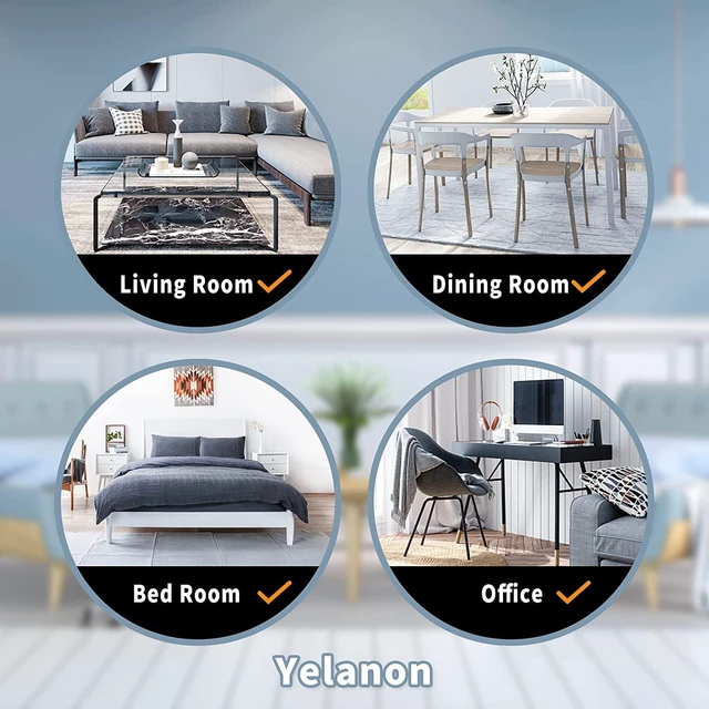 Alt view image 6 of 6 - Furniture Sliders 8 Pcs 4.75" Square Beige for Carpet Large square sliders handle heavy furniture on carpets. Easy slide, strong support. Protects all surfaces