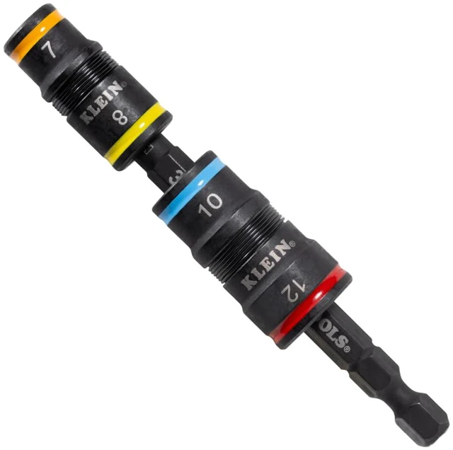 Main image of 32932M 4-in-1 Metric Impact Socket Set, 2 Flip Sockets with 4 Metric Hex Sizes, 7 mm, 8 mm, 10 mm, 12 mm, Impact Rated 3-1/2-Inch Shaft