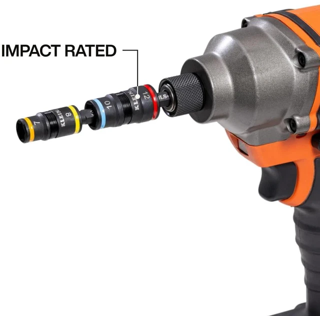 Alt view image 5 of 5 - 32932M 4-in-1 Metric Impact Socket Set, 2 Flip Sockets with 4 Metric Hex Sizes, 7 mm, 8 mm, 10 mm, 12 mm, Impact Rated 3-1/2-Inch Shaft
