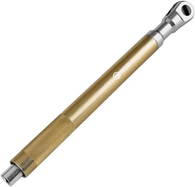 Main image of 1/2" Offset Extension Wrench, 120Nm Impact Ready Socket Extender 0° Swing Universal Extension Wrench, 430mm (17") for Narrow Auto Repair & Hard-to-Reach Spacesgold