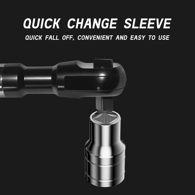 Alt view image 4 of 7 - 1/2" Offset Extension Wrench, 120Nm Impact Ready Socket Extender 0° Swing Universal Extension Wrench, 430mm (17") for Narrow Auto Repair & Hard-to-Reach Spaces, Forged Cr-Mo Steel