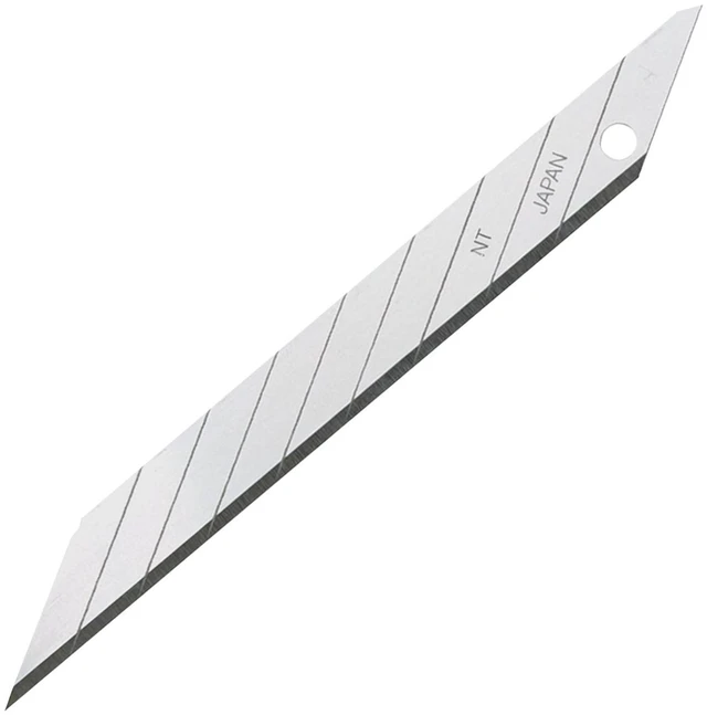 Main image of 9mm Snap-Off Precision Blades, 30 Degree Blades, 100-Blade/Pack, 1 Pack (BD-1800)
