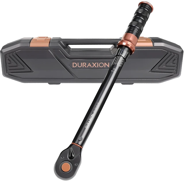 Main image of Torque Wrench 1/2-Inch Drive Dual Range Scales 10-170 Ft-Lb/13.56-230.5Nm ±3% Precision, 72 tooth Dual-direction Torque Wrenches for Moto, Car, Truck Maintenance