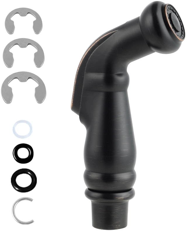 Main image of Universal Sink Sprayer Attachment for Kitchen Faucet, Oil Rubbed Bronze NSF/ANSI/CAN 372 Certified, Side Sprayer Head Compatible with Delta, Moen, Kohler and Other OEM Brands Pull Out Spray Head