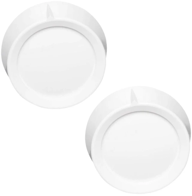 Alt view image 6 of 6 - 10 PCS RK-WH Rotary Dimmer Knob Replacement for Rotary Dimmer Switch,Fan Control,White
