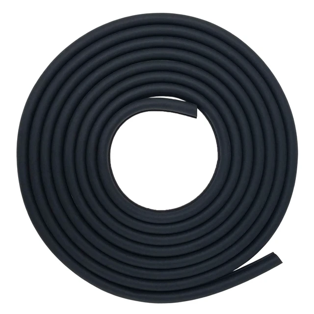 Alt view image 5 of 6 - Weather Stripping Seal Strip for Doors/Windows 18 Feet, Self-Adhesive Backing Seals Large Gap (from 5/16 inch to 15/32 inch), Easy Cut to Size