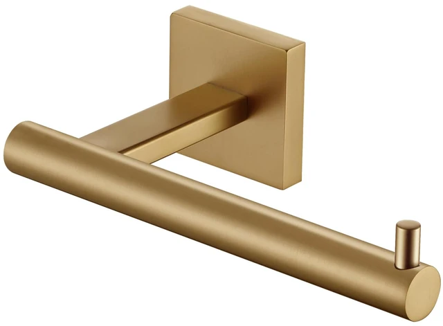 Main image of Toilet Paper Holder Champagne Bronze Toilet Roll Holder Hold Mega Rolls Kitchen Bathroom Tissue Paper Dispenser Stainless Steel, B2005CPG