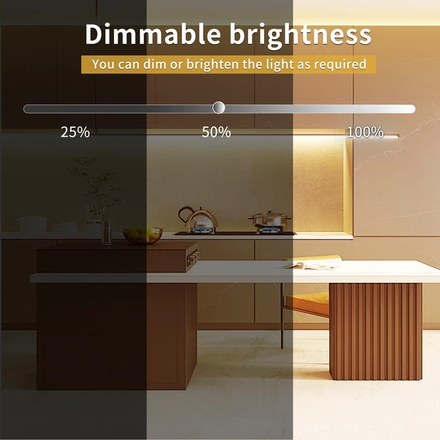 Alt view image 5 of 7 - 50FT COB LED Strip Lights 3000K Warm White Dimmable DC 24V Flexible LED Tape Light for Bedroom, with Remote and App Control LED Light Strip,for DIY Home Decoration