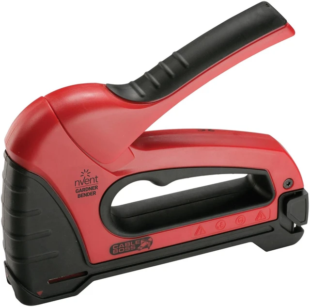 Main image of MSG-501 Heavy-Duty Cable Boss Staple Gun, Professional Grade, Secures (NM) Coax, & Low-Volt Cable, Red