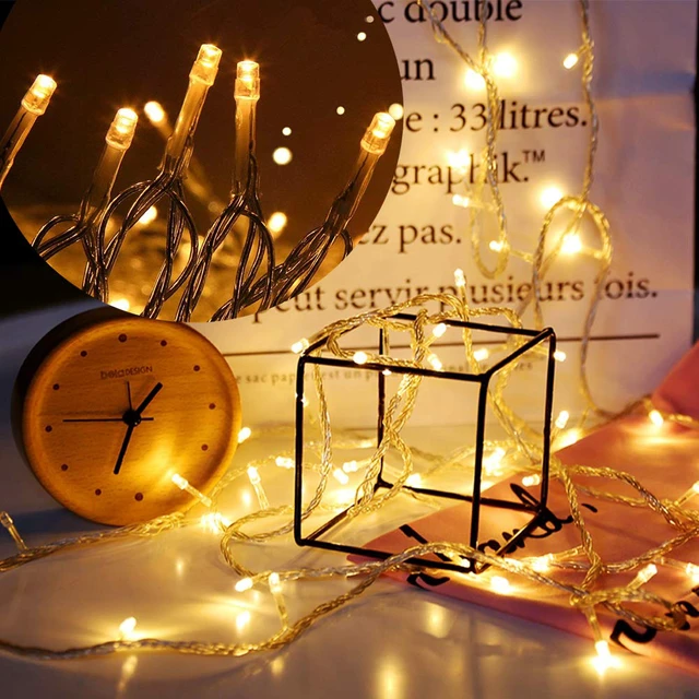 Alt view image 7 of 7 - 300 LED String Lights Outdoor Indoor, Extra Long 98.5FT Christmas Lights, 8 Lighting Modes, Plug in Waterproof Fairy Lights for Wedding Party Bedroom Decorations (Warm White)