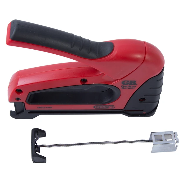 Alt view image 7 of 7 - MSG-501 Heavy-Duty Cable Boss Staple Gun, Professional Grade, Secures (NM) Coax, & Low-Volt Cable, Red