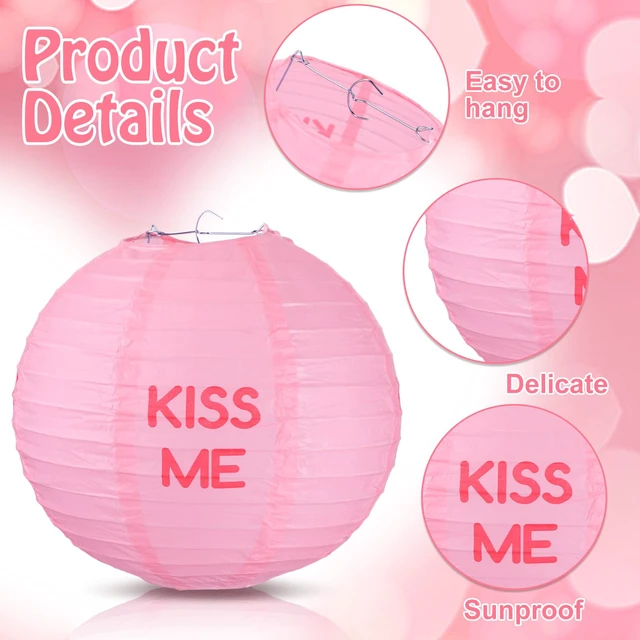 Alt view image 4 of 7 - 12 Pcs Pastel Paper Lanterns 10" Lovely Fresh Color Hanging Lanterns for Classroom Birthday Wedding Ceiling, Back to School Party, Assorted Pastel Colors Set, Round Paper Decor