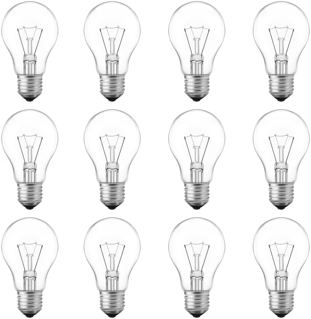 Main image of 75 Watt Incandescent Light Bulbs, A19 Incandescent Bulb 60+ watts, Shatter-Resistant and Durable, Warm White Light (12-Pack)
