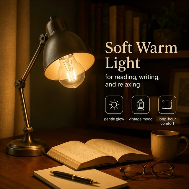 Alt view image 5 of 7 - 75 Watt Incandescent Light Bulbs, A19 Incandescent Bulb 60+ watts, Shatter-Resistant and Durable, Warm White Light (12-Pack)