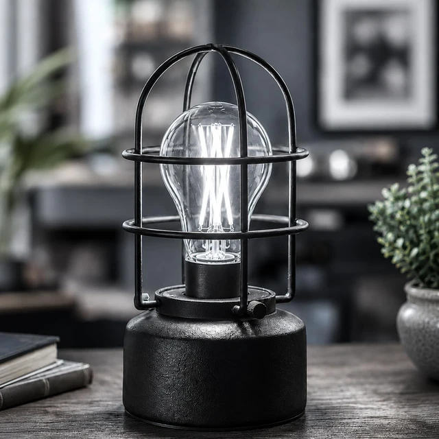 Alt view image 4 of 7 - A19 Vintage Dimmable LED Light Bulbs, E26 Base 60W Equivalent, 12 Pack 5000K Daylight White, 8W, 800 Lumens High Brightness, CRI 80+, Clear Glass Edison Vintage Filament, for Home, Farmhouse