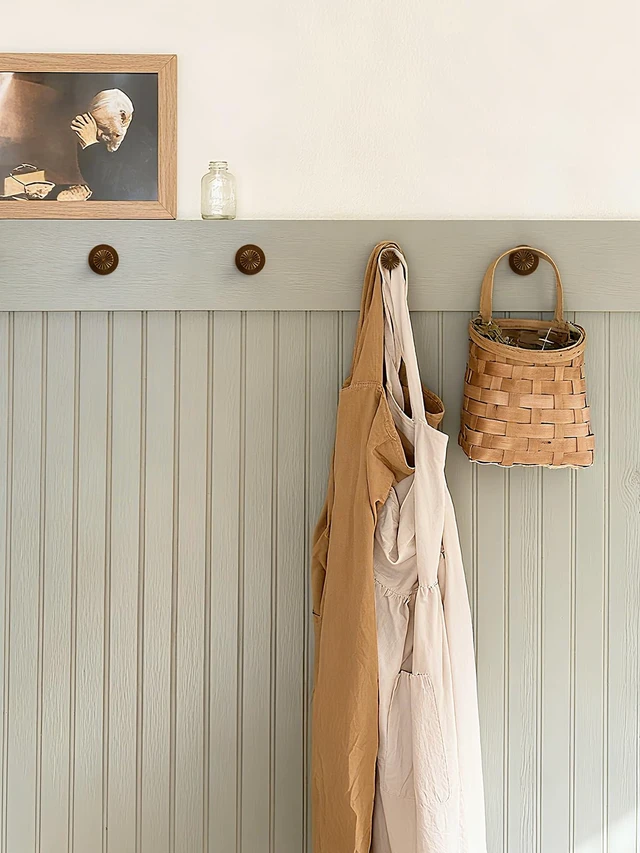 Alt view image 6 of 7 - 4 Pack Adhesive Coat Hooks for Bathrooms Antique Brass Wall Robe Towel Hooks for Hanging Kitchen Decorative Heavy Duty Zinc Alloy