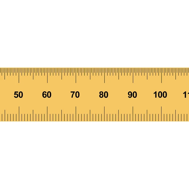 Alt view image 4 of 7 - 6"/150mm TiN Coated Metal Ruler, Rigid, English & Metric MADE IN USA, Fully Hardened Steel, Titanium Nitride Coating, Etched, Extreme Scratch Resistant, Durable, inch & mm Graduation