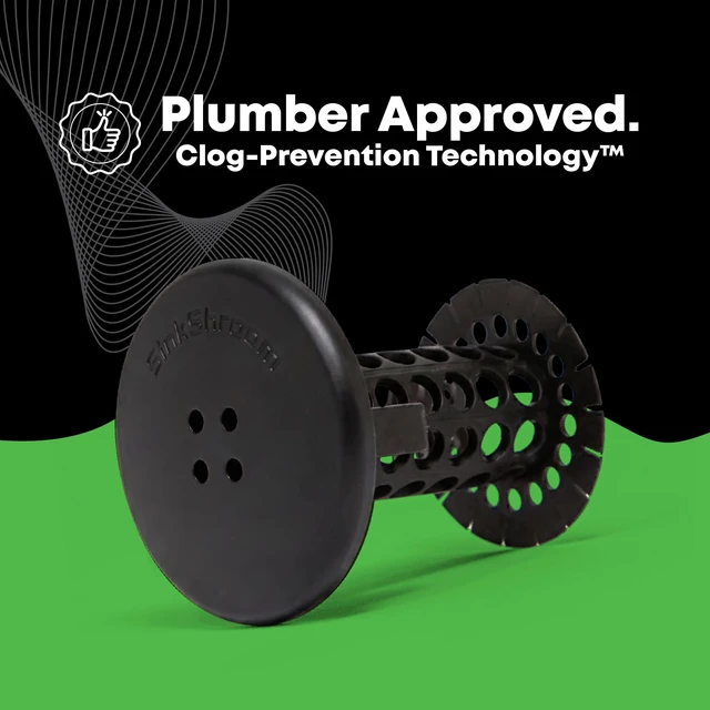 Alt view image 6 of 7 - Hair Catcher, Matte Black Bathroom Sink Drain Protector, Hair Snare - Comes with 4 DrainShroom Toss Disposable Drain Snakes