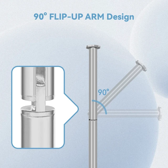 Alt view image 5 of 7 - Toilet Paper Holder Stand, Bathroom Free Standing Toilet Paper Holders with Reserve Storage 3-4 Toilet Paper Rolls, 22-inch Stainless Steel Toilet Paper Holder Stand (Brushed) (Pack of 2)