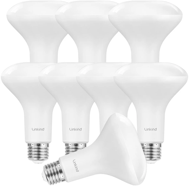 Main image of 8-Pack BR30 LED Flood Light Bulbs Indoor, 10W=65W 850 Lumens 2700K Dimmable LED Recessed Bulbs, E26 2700K Soft White, UL FCC Certified, Recessed Can Light Bulb for Bedroom Bathroom