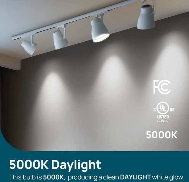 Alt view image 7 of 7 - 6-Pack BR30 LED Flood Light Bulbs Indoor, 10W=65W 850 Lumens 5000K Dimmable LED Recessed Bulbs, E26 5000K Daylight, UL FCC Certified, Recessed Can Light Bulb for Bedroom Bathroom