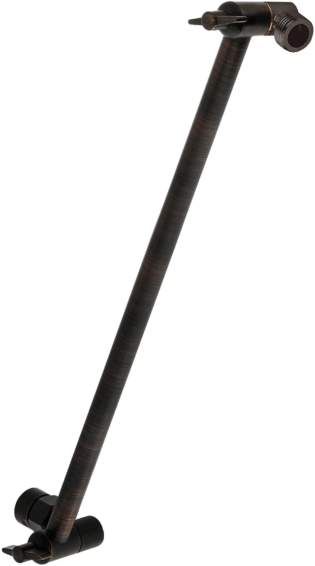 Main image of 16" Extension Arm, Adjustable Height & Angle, Oil-Rubbed Bronze Adjustable Height & Angle, Sturdy Lock, Universal Connection, Transform your showers into rain shower experience