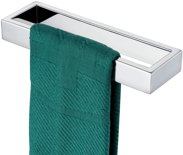 Main image of Towel Ring Chrome Hand Towel Bar Rack 9-Inch Kitchen Holder Polished Stainless Steel for Bathroom Hardware Wall Mounted, 1 Pack B4008CH-L9
