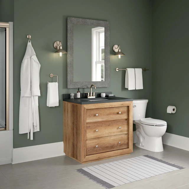 Alt view image 4 of 7 - Single Towel Hook for Bathroom or Kitchen| Stainless Steel | Trinsic Accessories