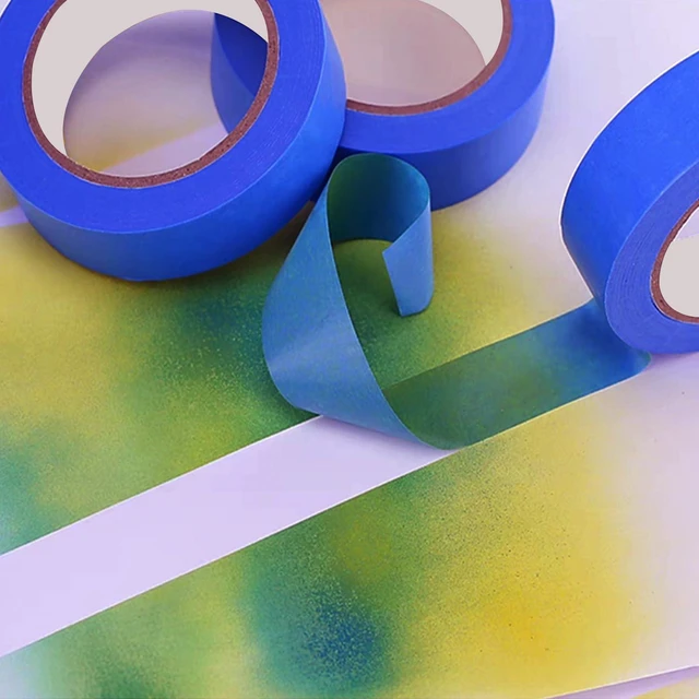 Alt view image 7 of 7 - Painters Tape 1 Inch Wide, 1 Inch X 55 Yards X 12 Rolls