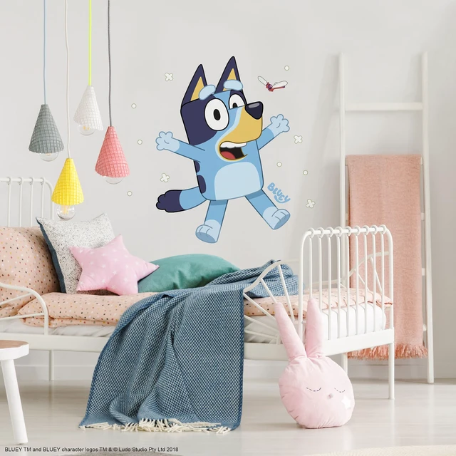 Alt view image 2 of 7 - Bluey Peel and Stick Giant Wall Decals, RMK5458GM