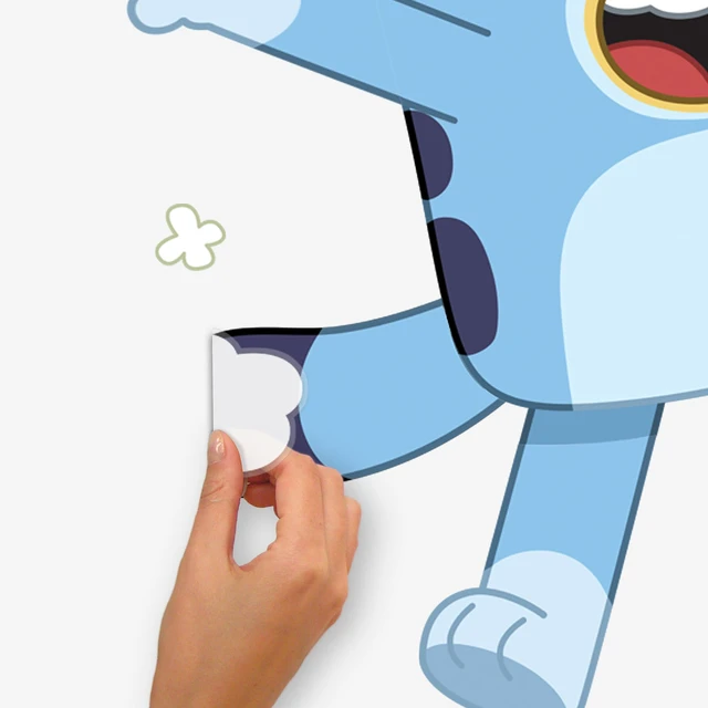 Alt view image 5 of 7 - Bluey Peel and Stick Giant Wall Decals, RMK5458GM