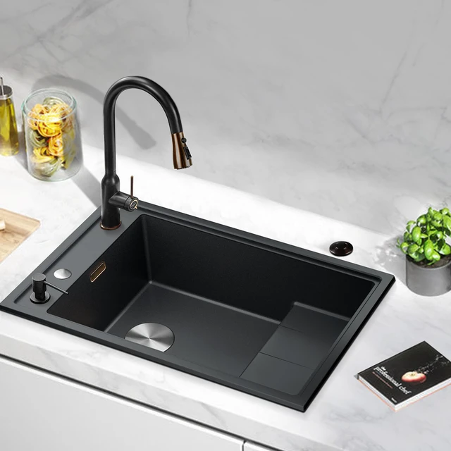 Alt view image 2 of 7 - Garbage Disposal Switch, Cordless Air On Off Kit for Food Waste Disposer, Sink Top Push Button by (LONG/3.5", Oil Rubbed Bronze)