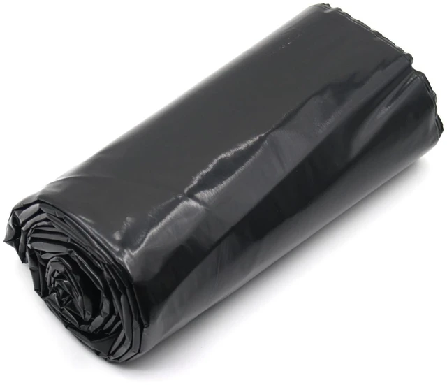 Main image of 4 Mil Black Plastic Sheeting, 4 FTx100 FT Garden Landscape Plastic Heavy Duty, Weed Barrier, UV Resistant Polyethylene Sheeting Roll for Greenhouse Vapor Barrier Construction Ground Cover