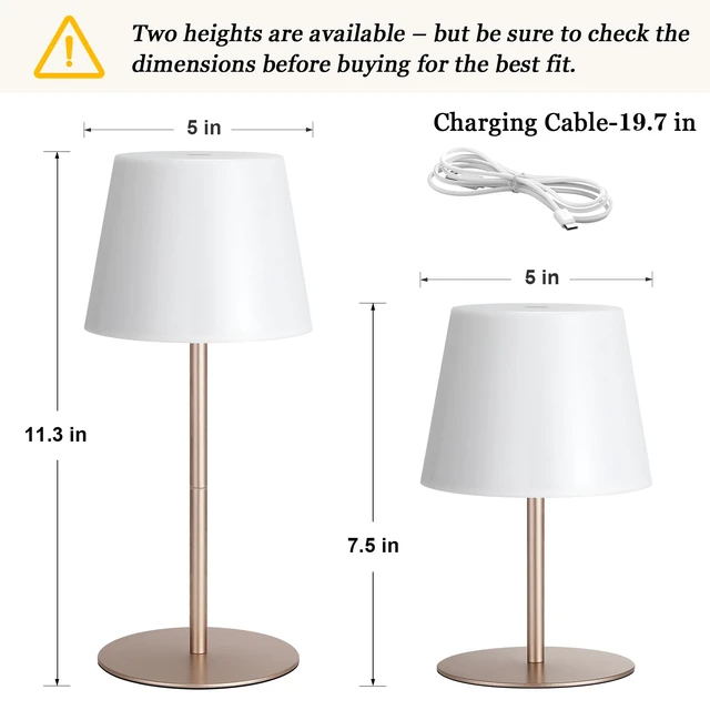 Alt view image 5 of 7 - Shower Lamp Rechargeable Waterproof Lamp, Cordless Table Lamp for Bathroom IP54 Spa-Like Shower Light, 4000mAh Battery Powered, 3 Color Modes, Stepless Dimming and Memory, for Bathtub Outdoor (1Pack)