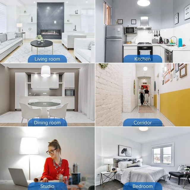 Alt view image 6 of 7 - 250W Equivalent LED Light Bulb, 4000 Lumens E26 LED Bulb A19 5000K Daylight Light Bulb Non-Dimmable, 22-Year, 25W Power Energy Saving for Home Office