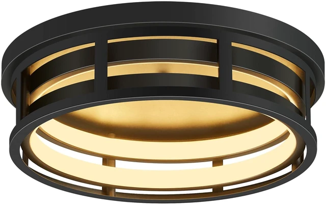 Main image of LED Flush Mount Ceiling Light Fixture,Modern Hallway Light Fixtures Ceiling,3 Color Selectable Ceiling Lamp for Kitchen Hallway Entry Bedroom (1 Pack)