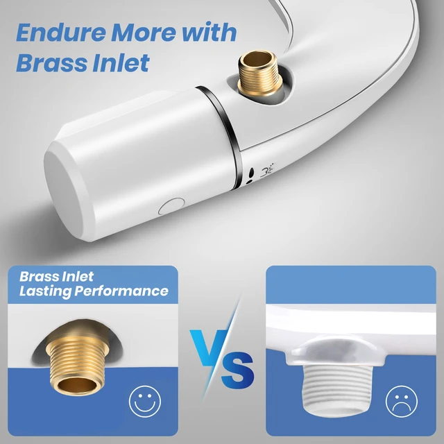 Alt view image 2 of 7 - Bidet Attachment for Existing Toilet Seats, Ultra-Slim, Non Electric, Dual Nozzle, Rear & Feminine Wash, Fresh Cold Water Sprayer, Badays Bedets Bedits Badette Bidgets, Black