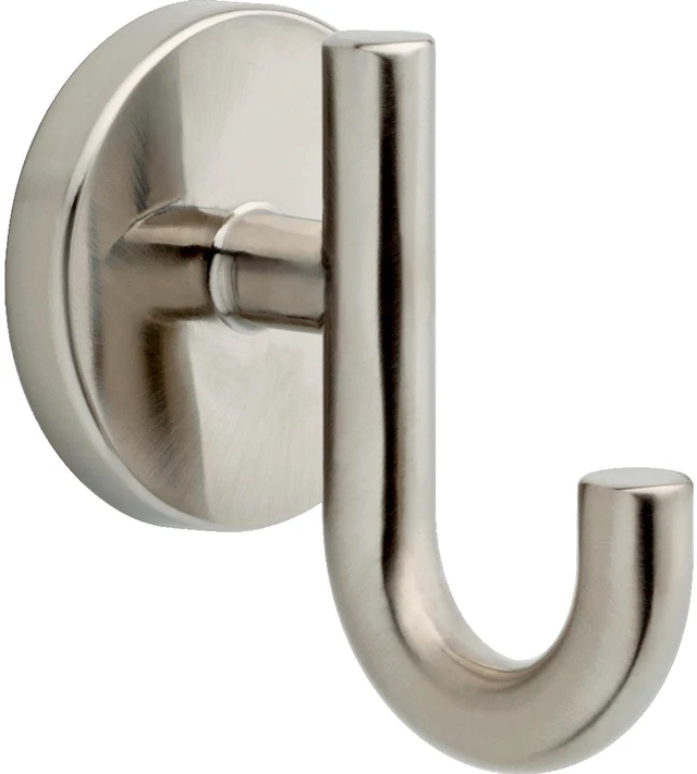 Main image of Single Towel Hook for Bathroom or Kitchen| Stainless Steel | Trinsic Accessories